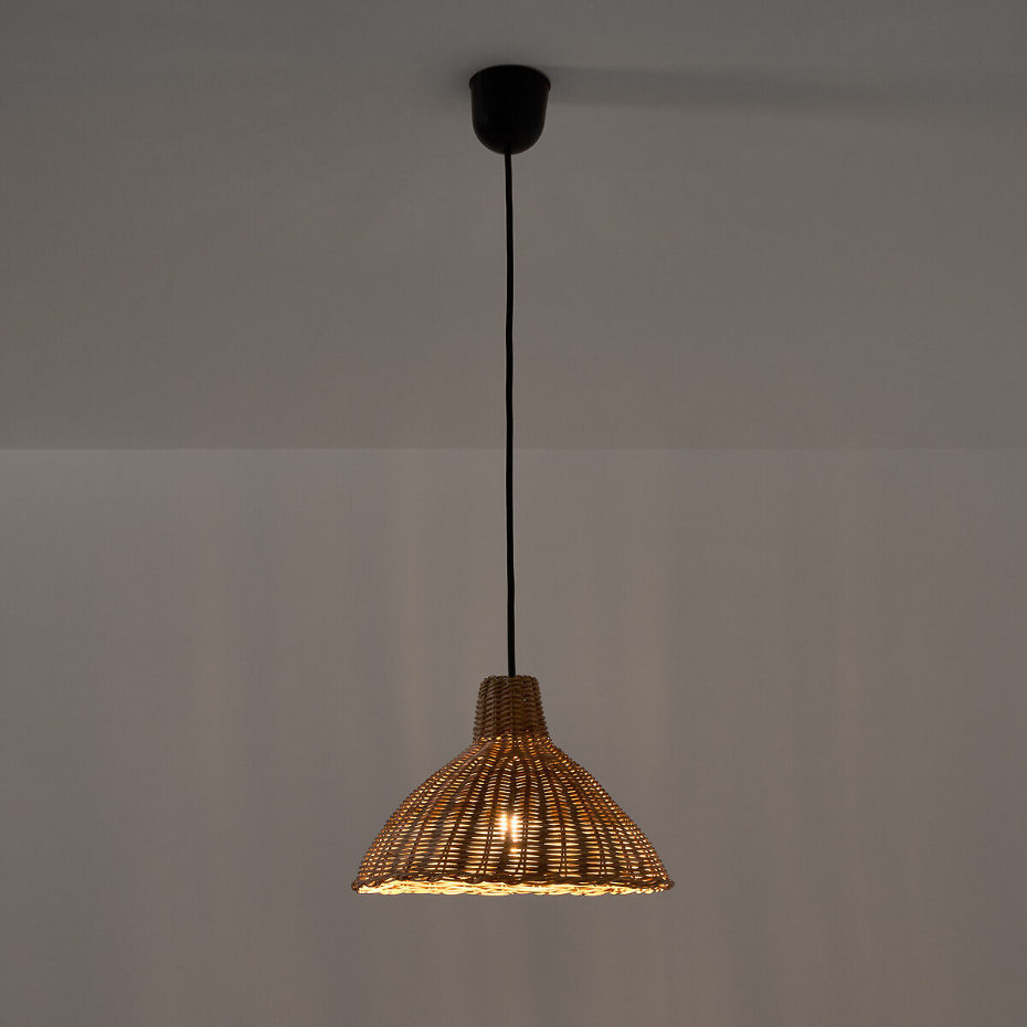 Suspension / baladeuse en rotin Ø26 cm, Alaya