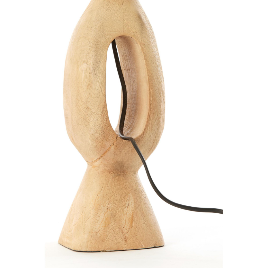Base De La Lampe Bois DJANGO