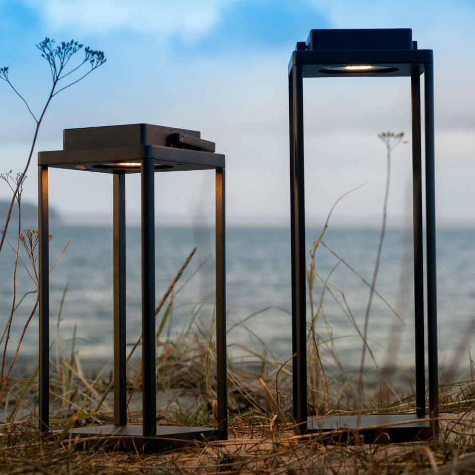 Lanterne en Aluminium rechargeable LUCCA