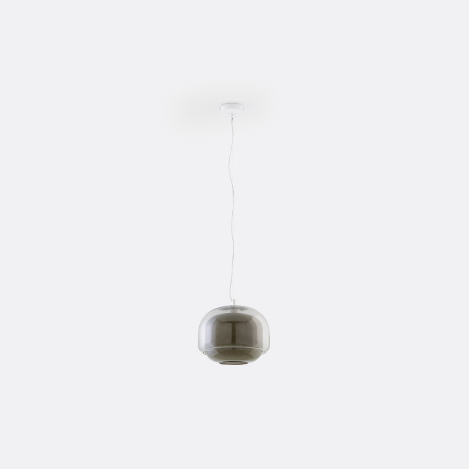 Suspension en verre coloré Ø30,5 cm, KINOKO