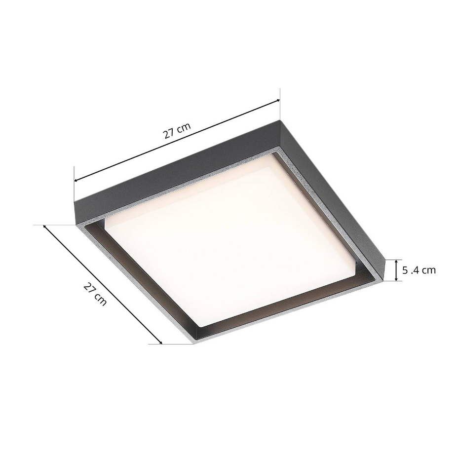 Plafonnier extérieur en aluminium moderneLED