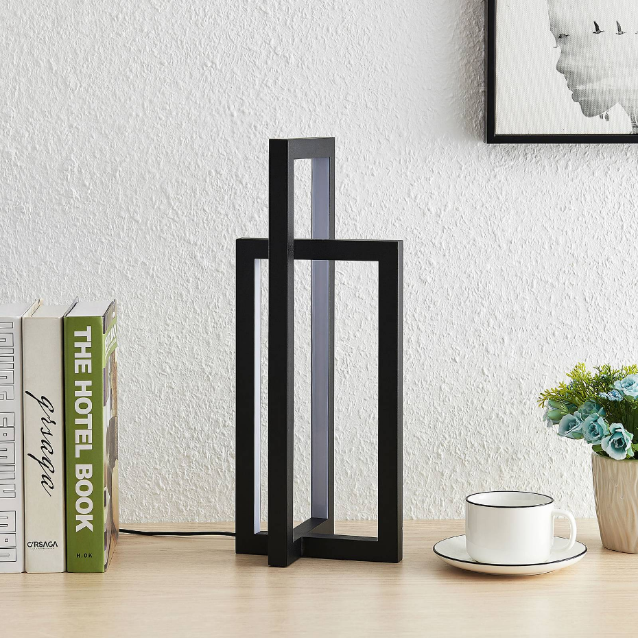 Lampe à poser en aluminium moderneLED, Hylda