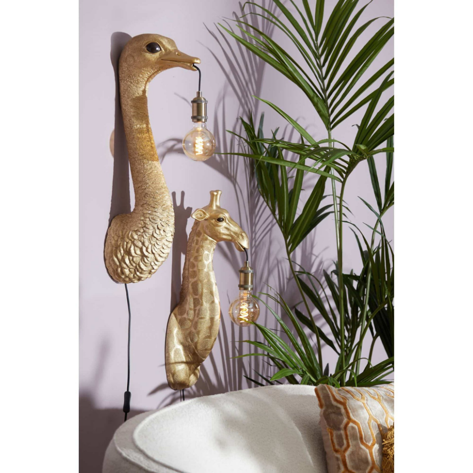 Applique Murale Synthétique-Plastique OSTRICH
