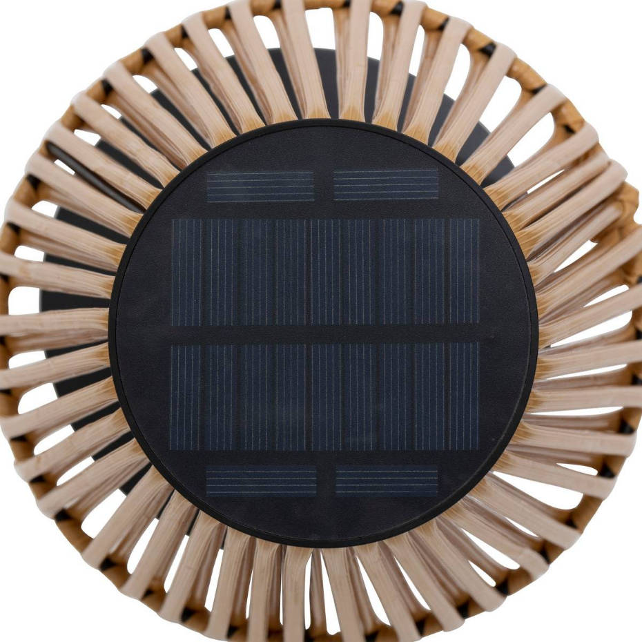 Lampadaire d'extérieur solaire USB KESSY