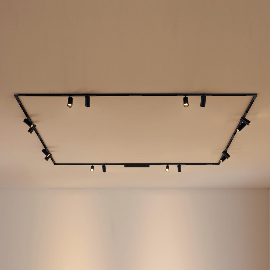 Pack rail magnétique 16 spots - LYNE