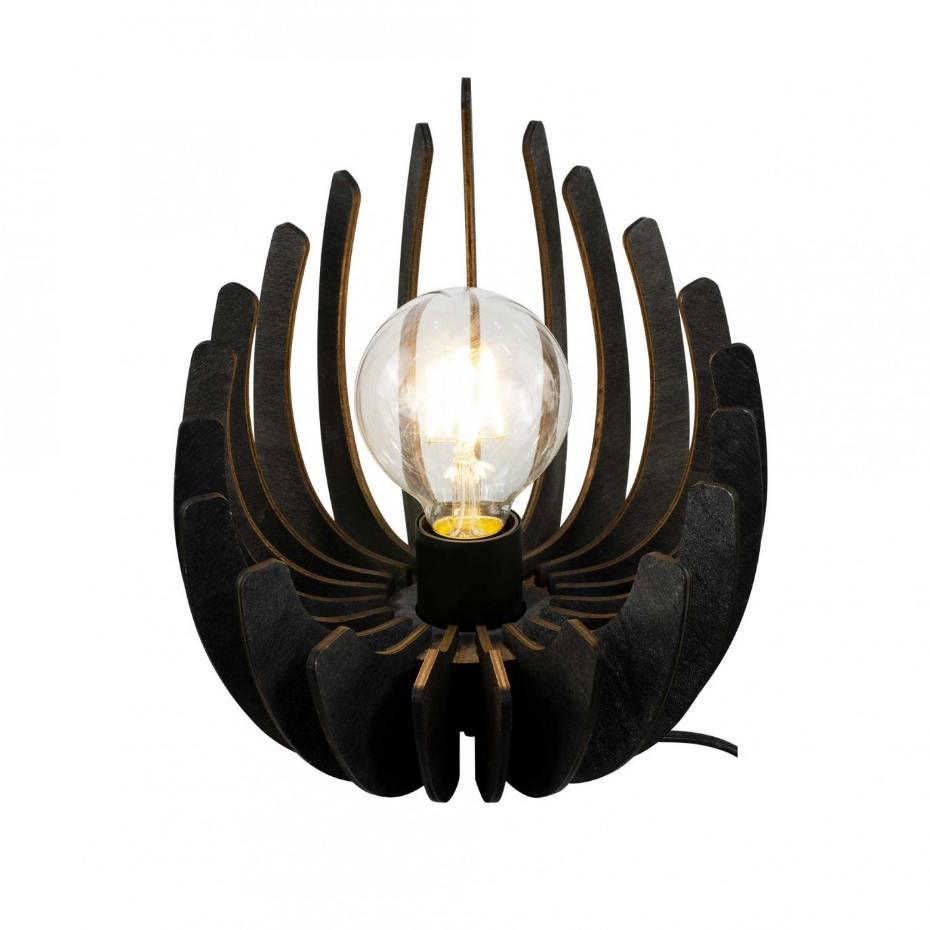 Lampe à poser en bois de peuplier, LOSA