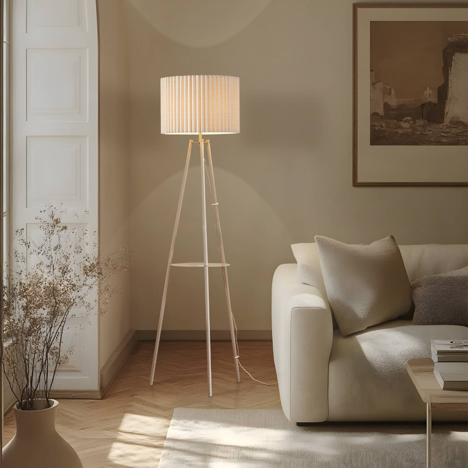 Lampadaire en textile scandinave, Libbie