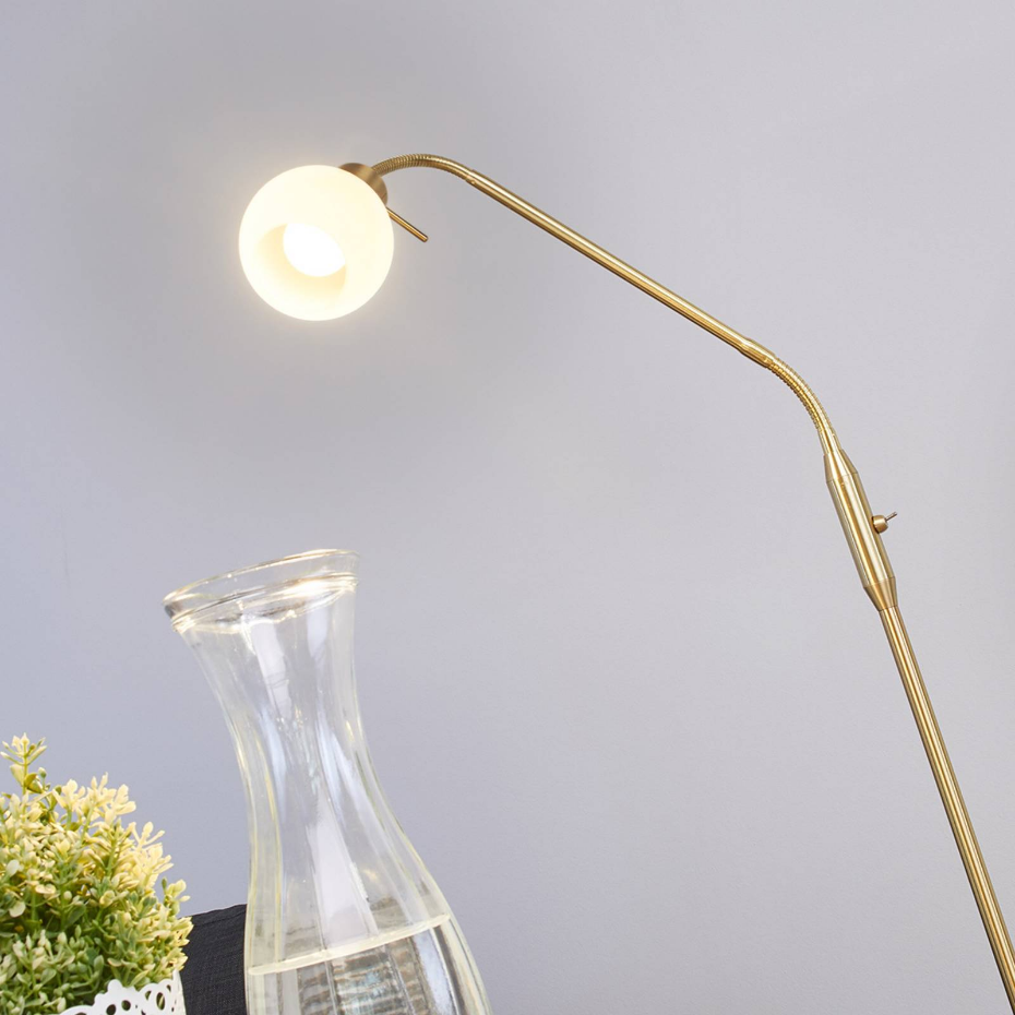 Lampadaire en métal moderne, Elaina