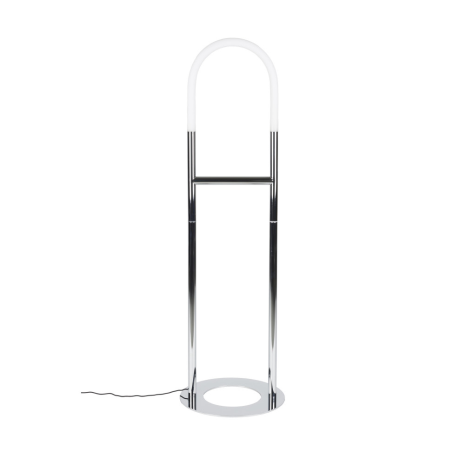 Lampadaire en chrome- ARCH
