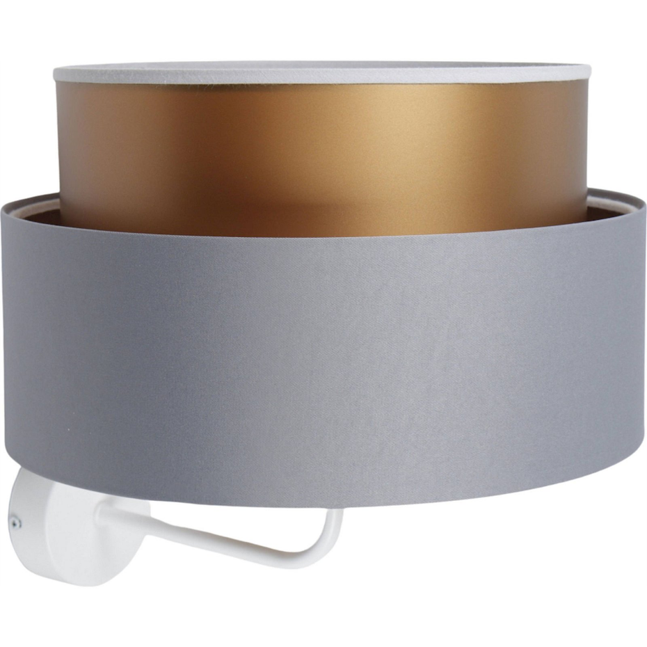 Applique murale ronde en PVC Duo ellegant