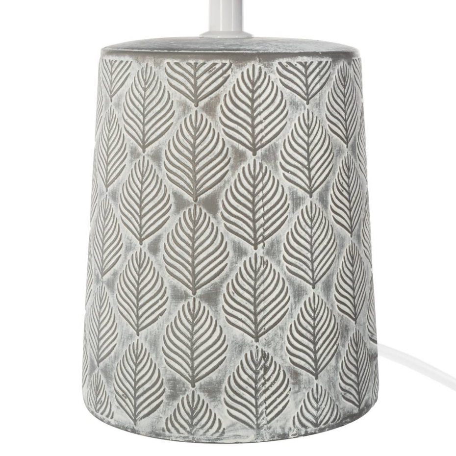 Lampe céramique à motifs CYRIL