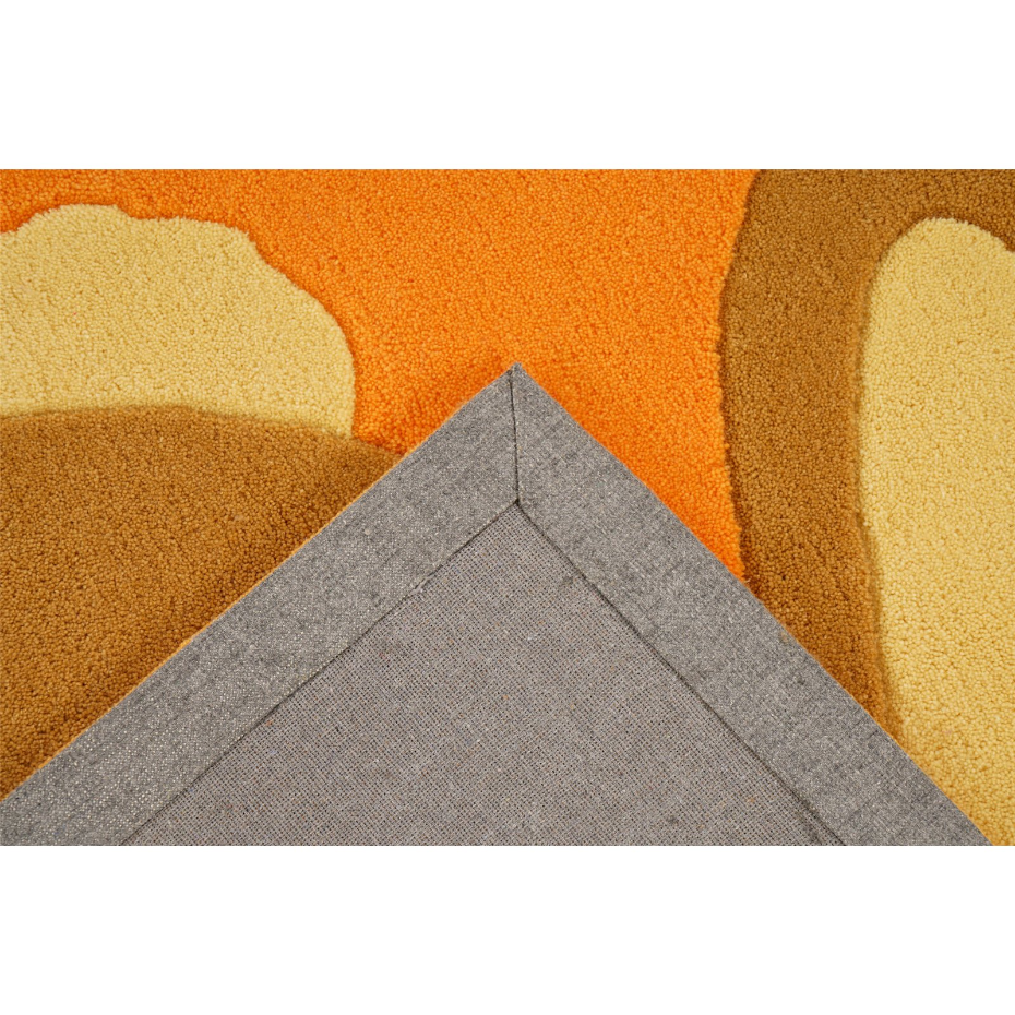 Tapis en modacrylique à motif lapin carré
