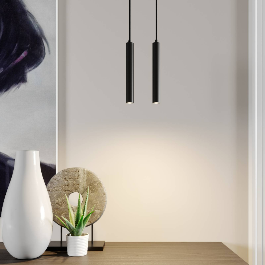 Suspension en aluminium moderneLED, Franka