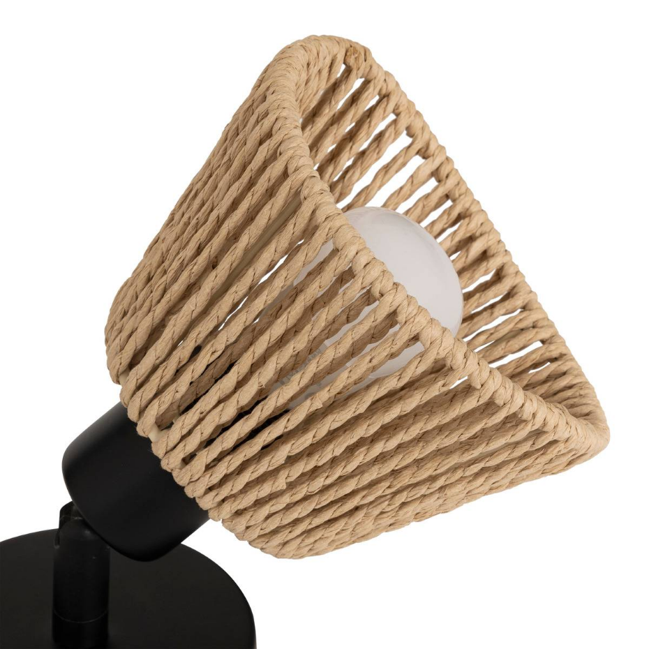 Applique murale spot orientable corde tressée MYHA