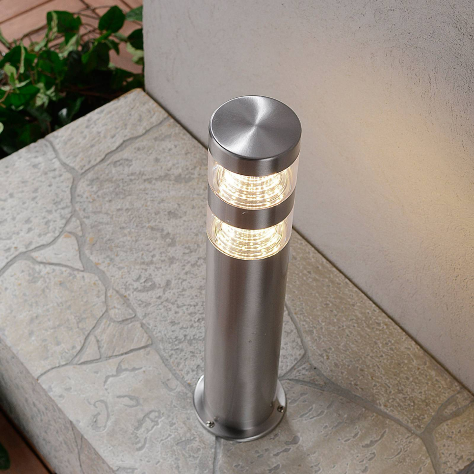 Luminaire extérieur en inox moderneLED