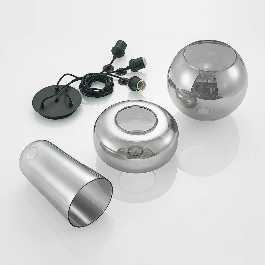 Suspension en verre vintage, Zyli