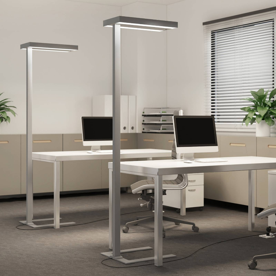 Lampadaires de bureau en aluminium moderneLED