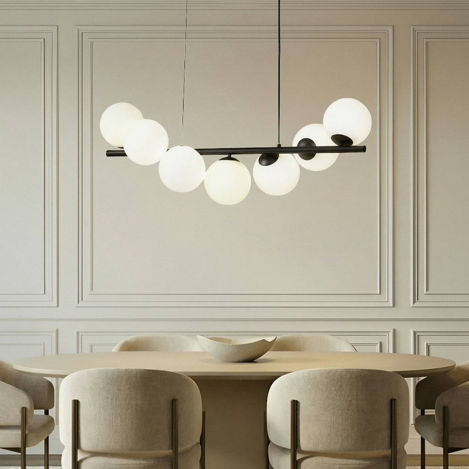 Suspension en verre design, Isandro