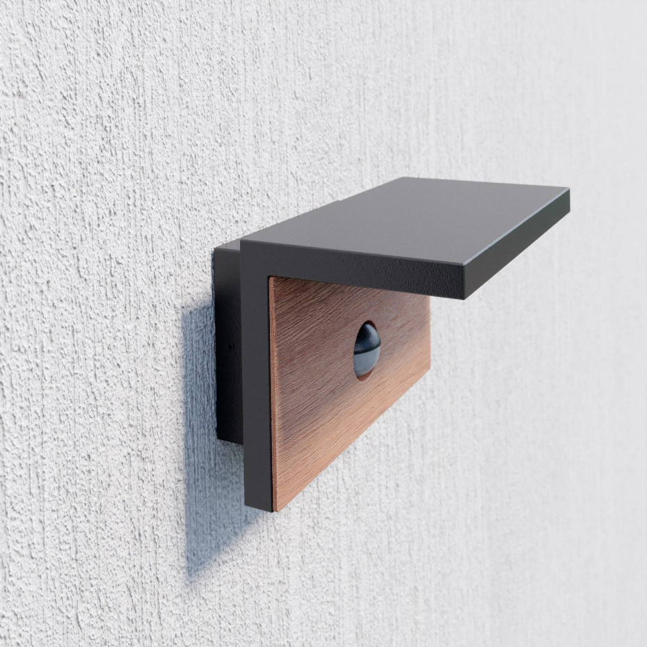 Applique extérieure en aluminium moderneLED