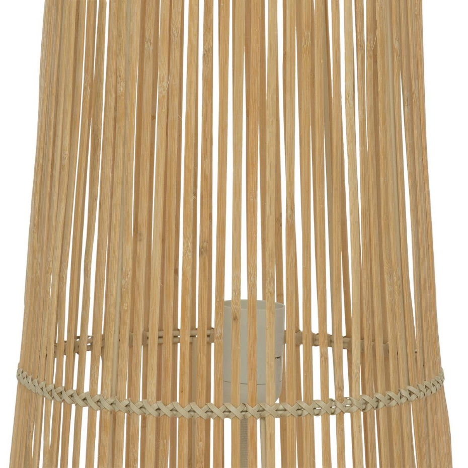 Lampadaire bambou et rotin MAHE