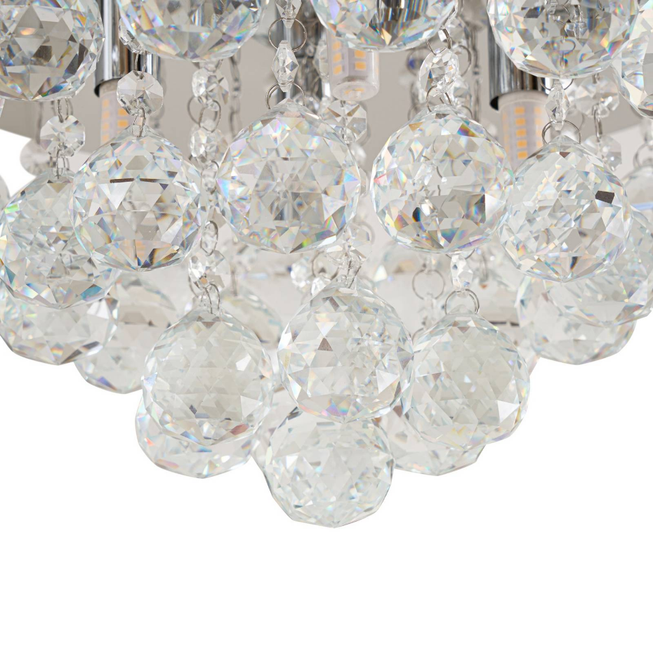Plafonnier en cristal moderne, Antonino