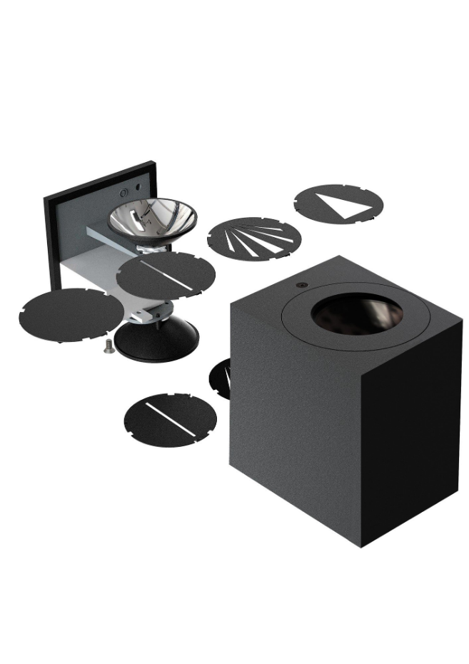 Applique murale Inox CANTO