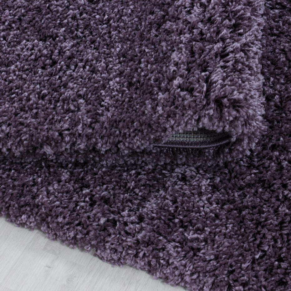 Tapis de salon shaggy uni SYDNEY