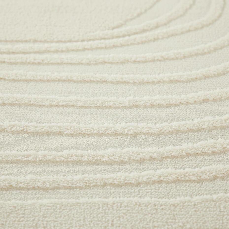 Tapis rectangulaire, motifs lignes, Gioma
