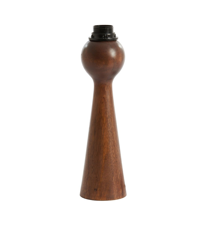 Pied De Lampe - Festina - H33 Cm - Marron