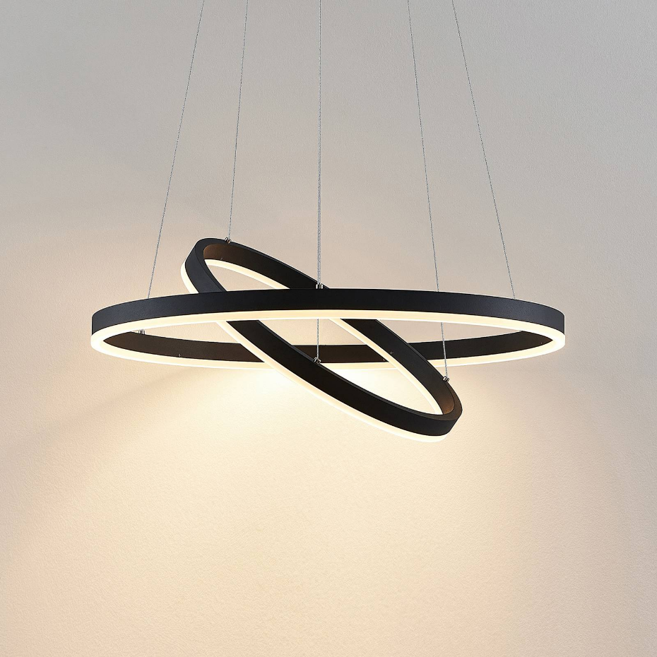 Suspension en métal moderneLED, Albiona