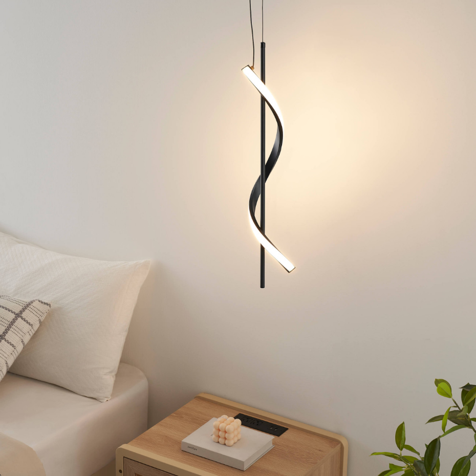 Suspension dimmable en spirale - LYBELLA