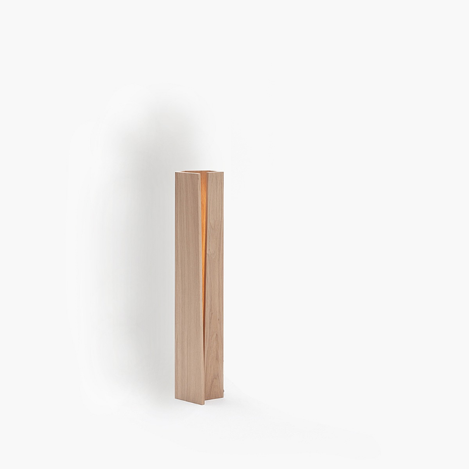 Lampe Élagone en chêne massif