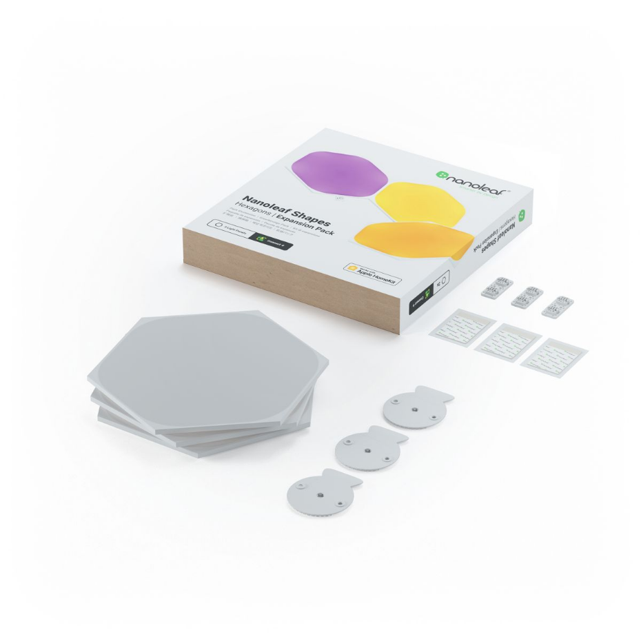 Panneaux lumineux Shapes Hexagons Expansion -3pcs