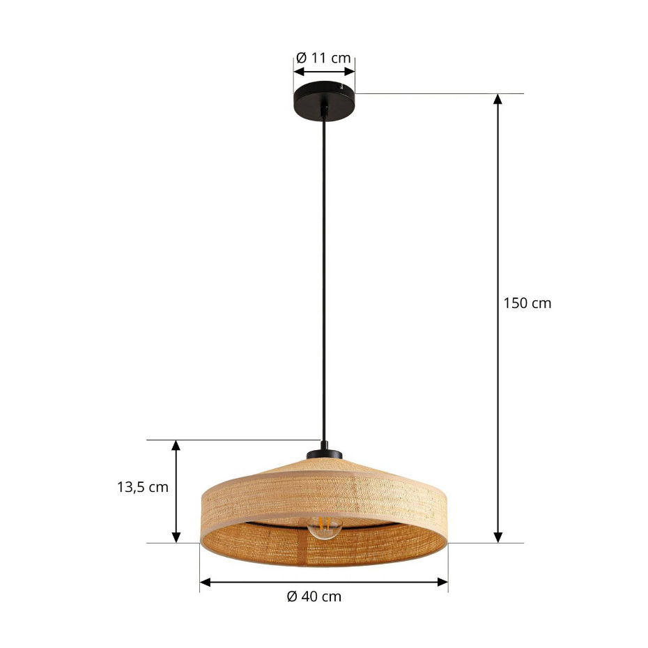 Suspension en bois scandinave, Haldor