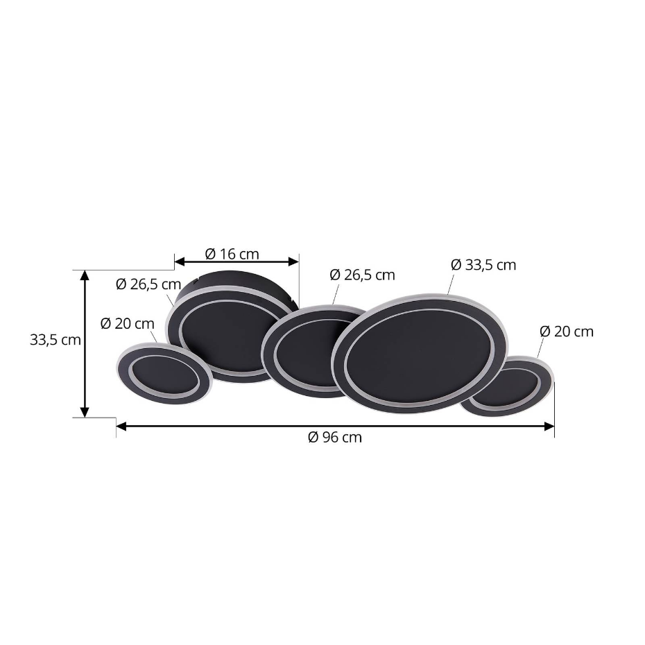 Plafonnier  moderneLED, Diala
