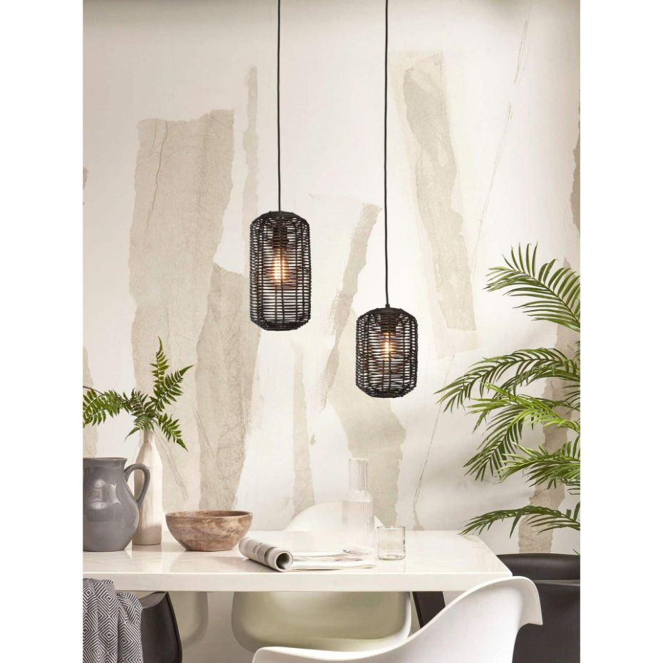 Lampe À Suspension Rotin TANAMI