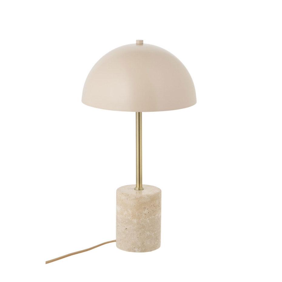 Lampe à poser en marbre et métal- SHEFFIELD