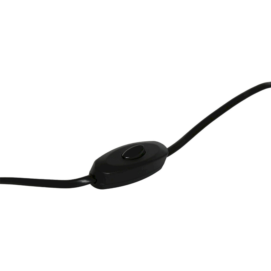 Lampe de table en métal rond Moderno
