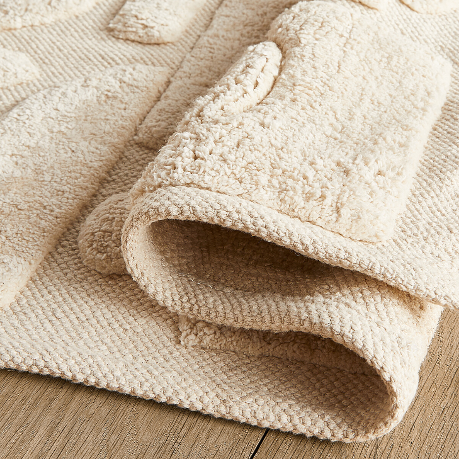Tapis enfant motif géométrique coton bio, Podotak