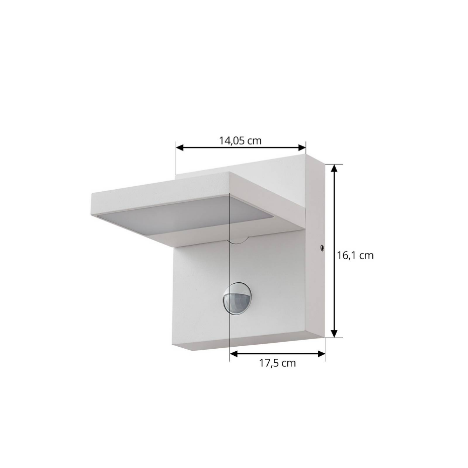 Applique extérieure en aluminium moderneLED