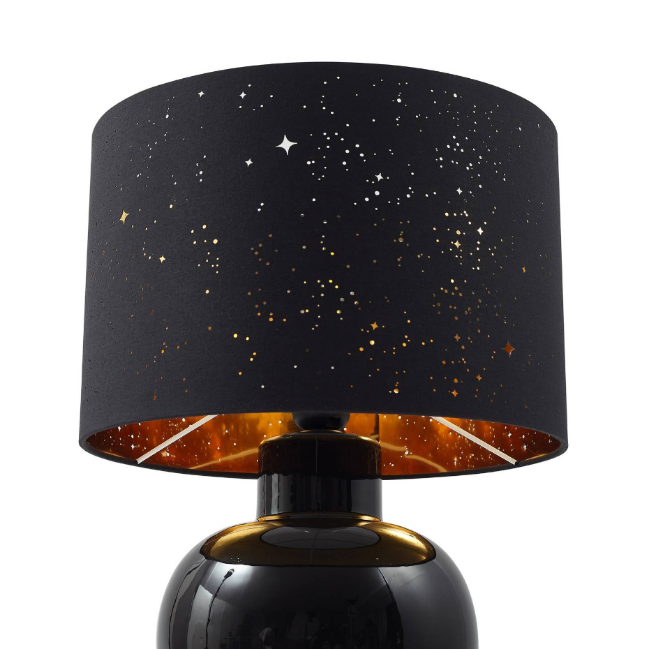Lampe à poser en textile scandinave, Arved