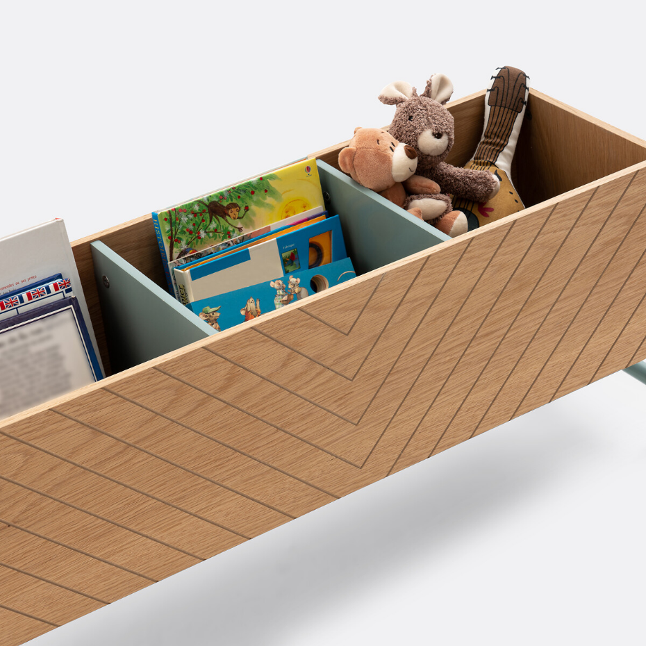 Rangement livres enfant, Waldo