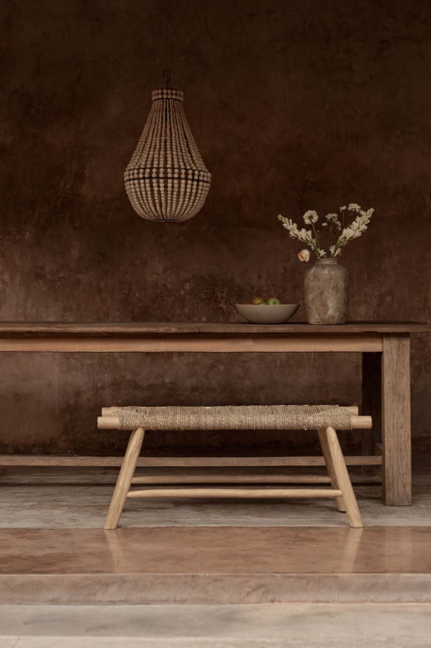 Suspension en bois TEARDROP