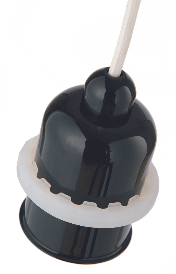 Suspension en Métal, Douille en Porcelaine MOMENTUM