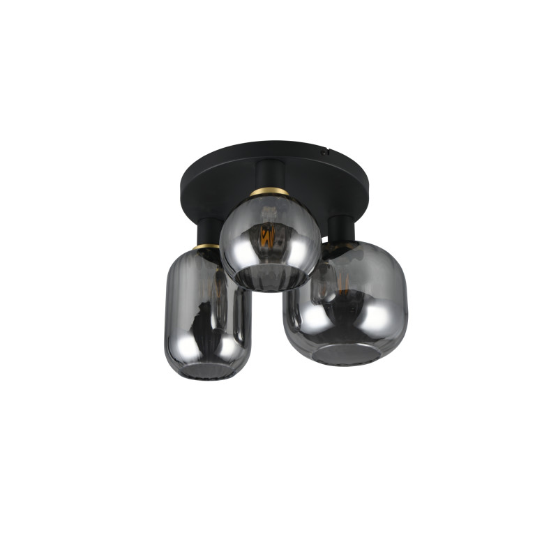Plafonnier design en verre, D.39 , DIVA