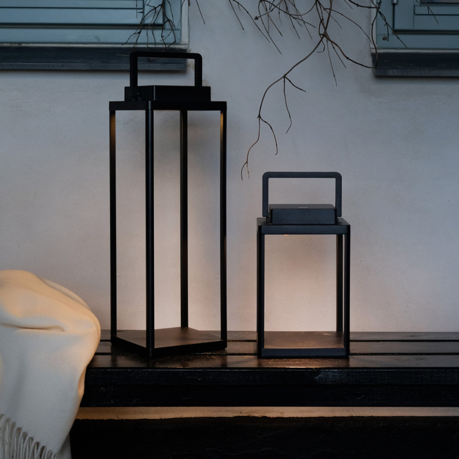 Lanterne en Aluminium rechargeable LUCCA