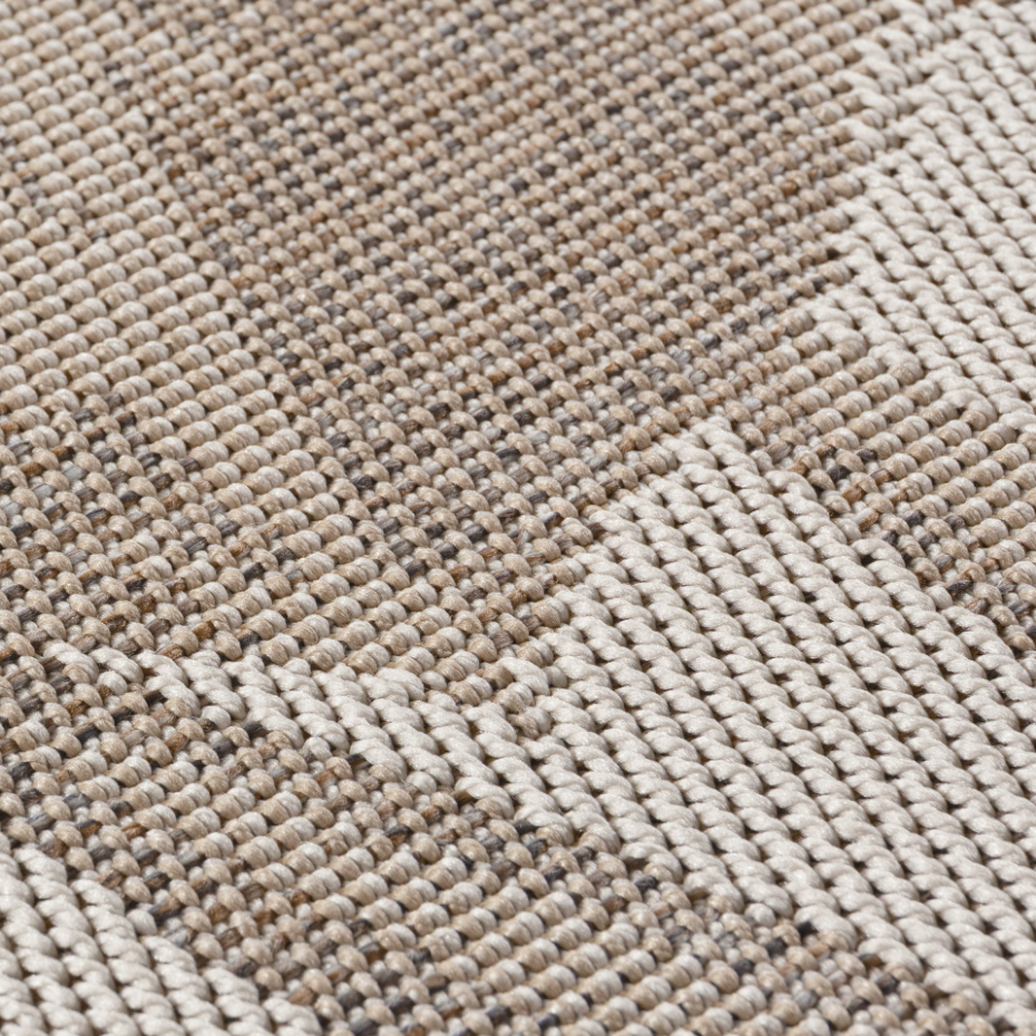 Tapis extérieur à motif feuille TENERIFE