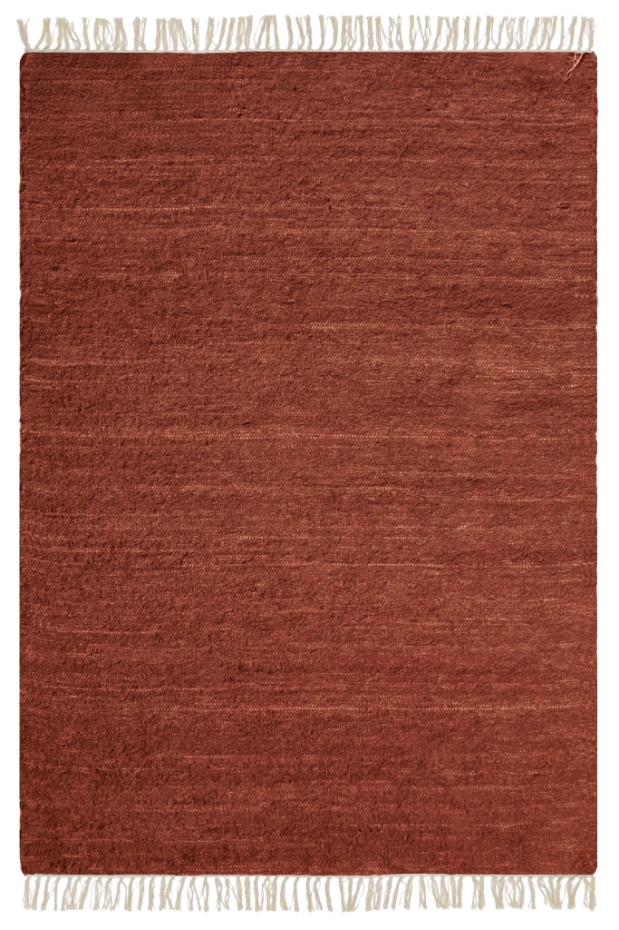 Tapis en coton recyclé tissé à la main AMALIA