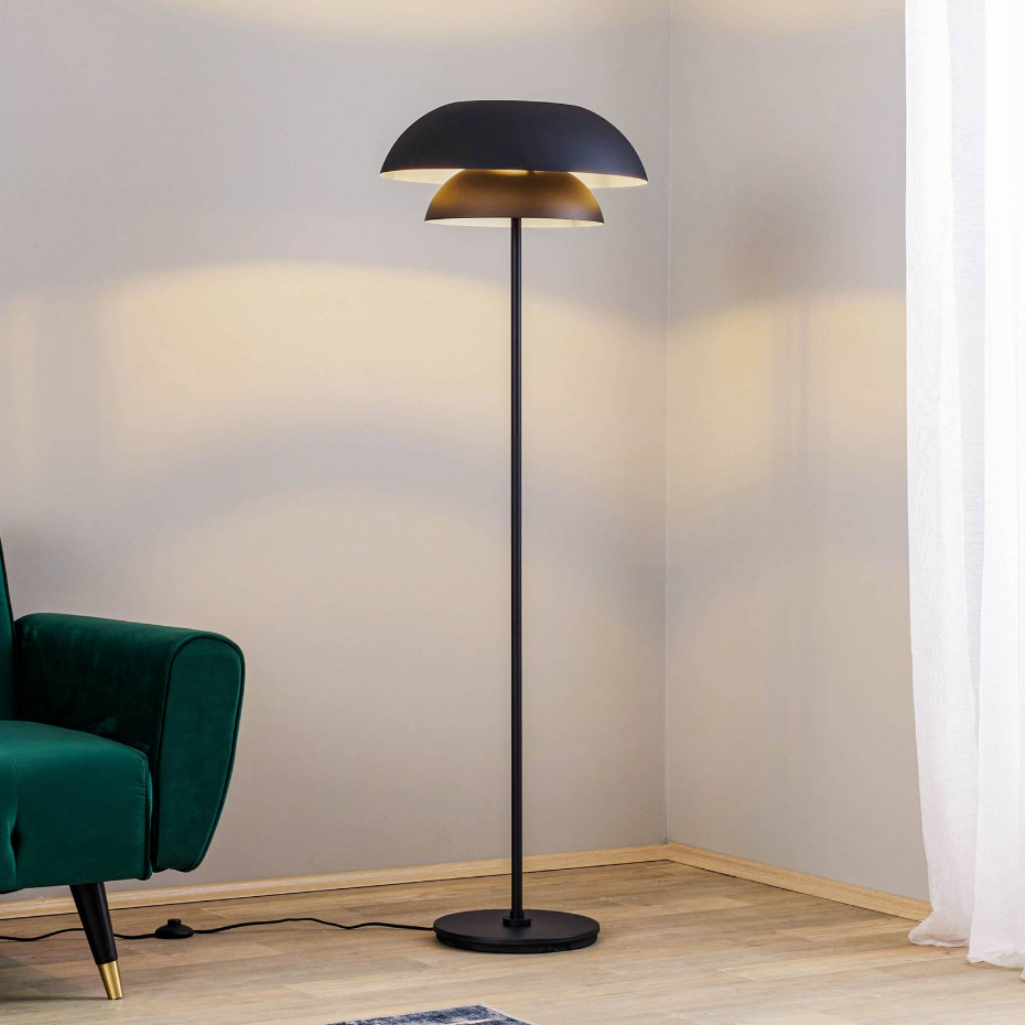 Lampadaire en métal design, Kellina