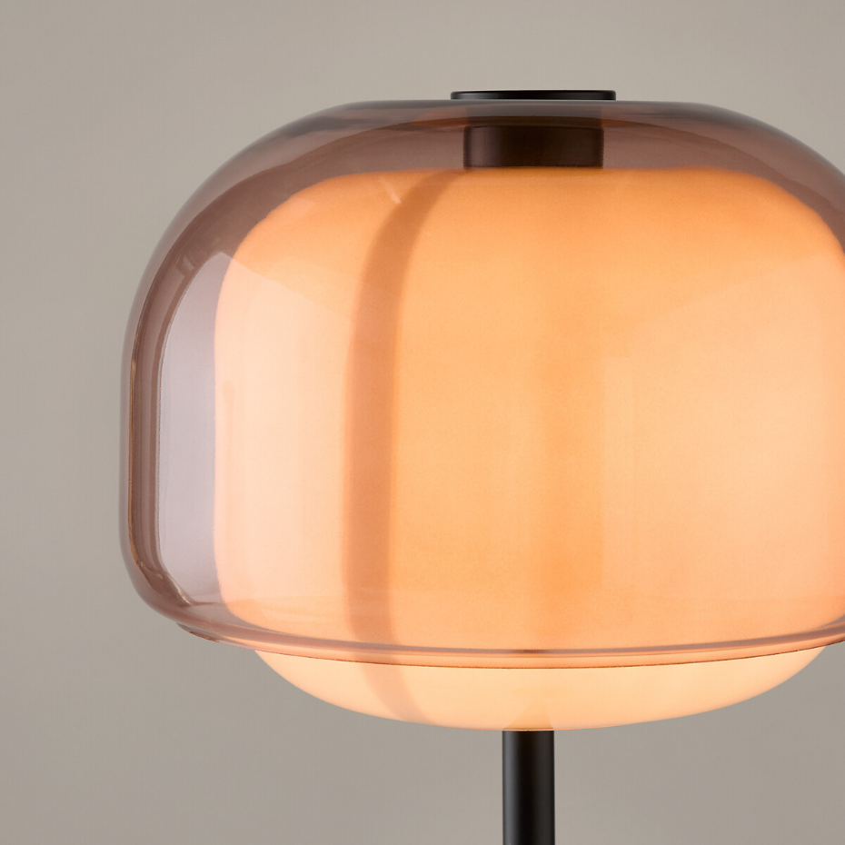 Lampadaire en verre coloré, KINOKO